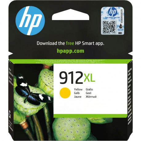 "HP 912XL High Yield Yellow Ink"