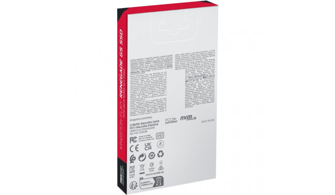 "M.2 2TB FURY RENEGADE G5 2280"