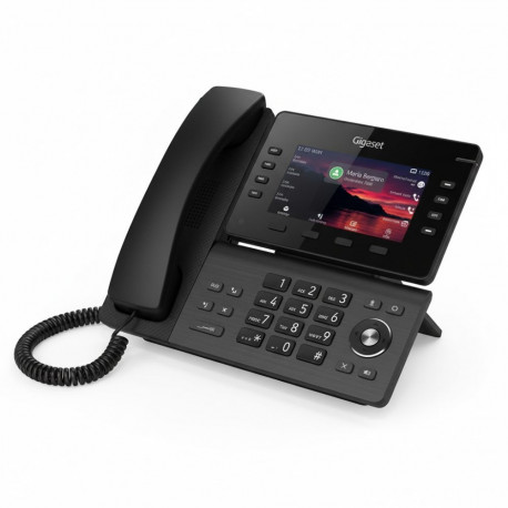 "GIGASET P810B IP PRO IP Tischtelefon 8.5 cm 3.36 Zoll TFT-Farbdisplay USB Bluetooth Anschluss fr P8