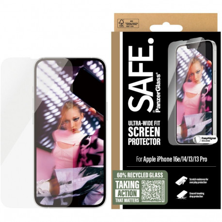 "SAFE Screen Protector UWF iPhone 16e. 14. 13. 13 Pro"