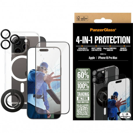 "PanzerGlass 4-in-1 Protection iPhone 16 Pro Max"