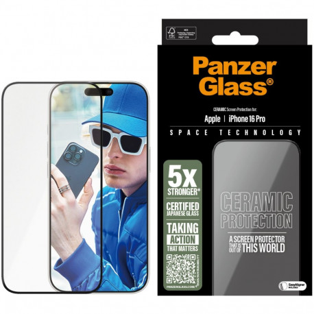 "PanzerGlass Ceramic iPhone 16 Pro UWF"