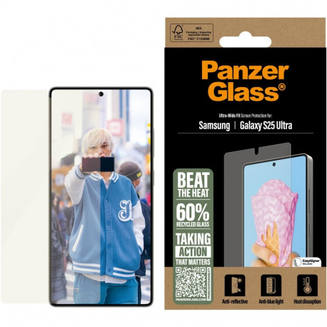 "PanzerGlass All-in-One Screen Protector Galaxy S25 Ultra"