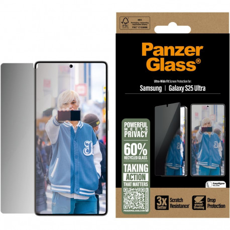 "PanzerGlass Privacy Screen Protector Galaxy S25 Ultra"