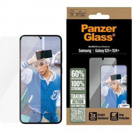 "PanzerGlass Screen Protector Samsung Galaxy S25 Plus"