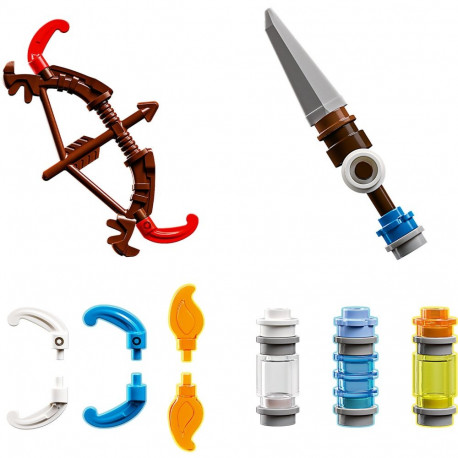 "LEGO 77037 Horizon Adventures Aloy und Varl vs. Panzerwanderer und Sgezahn"