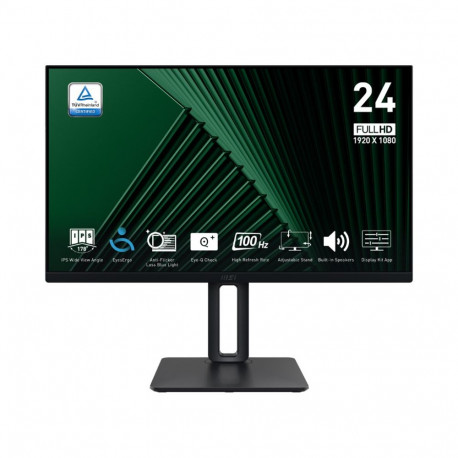 "MSI PRO MP245PG 60cm (24"") IPS FHD HDMI/DP 4ms 100Hz Pivot"