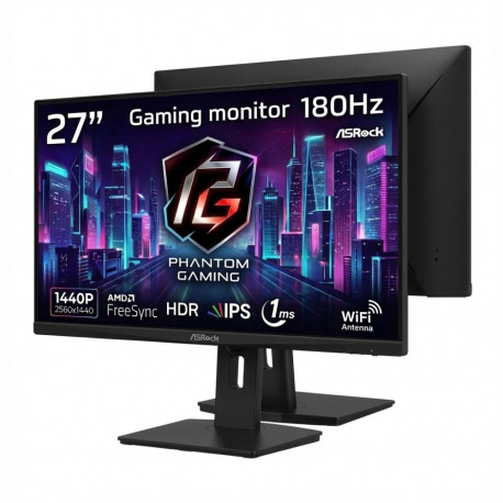 "ASRock 68.5cm PG27FFX1B 16:9 HDMI/DP/USB schwarz FHD"