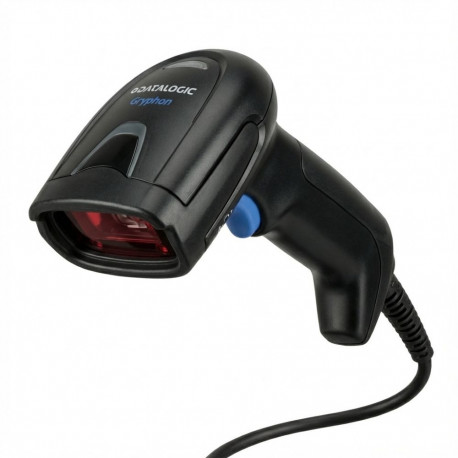 "Datalogic GD4290 - Tragbares Barcodelesegerät - 1D - Linear - Kabelgebunden - RS-232 - USB - Schwar