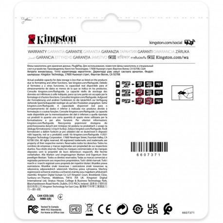 Kingston 32GB tööstuslik microHC mälukaart 100MB/s