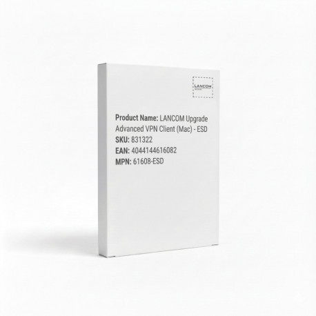 "LANCOM Upgrade Advanced VPN Client (Mac) - ESD"