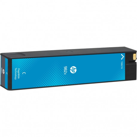 "HP 982X PageWide Cartridge Cyan High Yield"