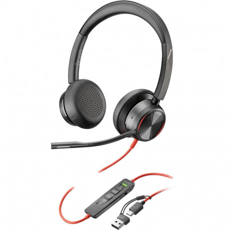 "HP Poly Headset Blackwire C8225 Stereo USB-C/A"