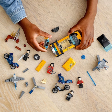 "LEGO Marvel Flucht vor den zehn Ringen 76176"