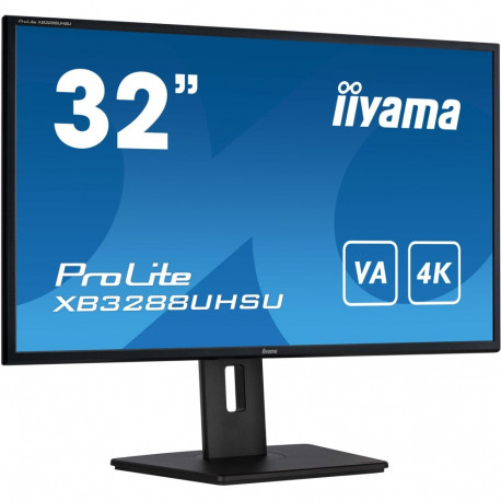 "81,3cm/32"" (3840x2160) iiyama ProLite XB3288UHSU-B5 4K LED 60Hz 3ms 2xHDMI DP LS Black"