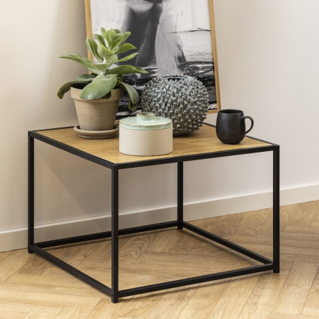 Coffee table SEAFORD 60x60xH40cm, oak