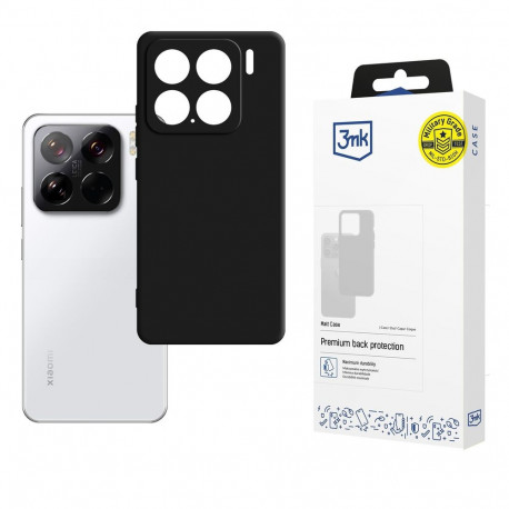 3mk Matt Case for Xiaomi 15 - black