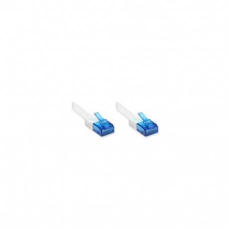 Alcasa Cat. 6a 1m networking cable White Cat6a U/UTP (UTP)