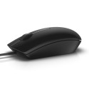 Dell Wired Mouse - MS116 - Black