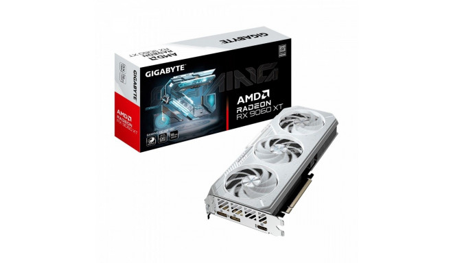 Graphics card Radeon RX 9060XT GAMING OC WHITE 16GB GDDR6 128bit HDMI/2DP