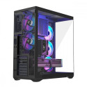 PC case Volcano Space XL ARGB Full Tower 5 fans, black