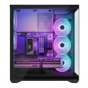 PC case Volcano Space XL ARGB Full Tower 5 fans, black