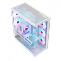 PC case Volcano Space XL ARGB Full Tower 5 fans, white