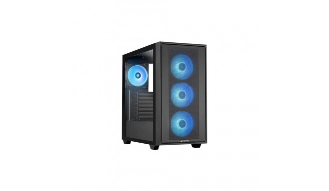 Case|CHIEFTEC|HUNTER 3|MidiTower|Case product features Transparent panel|Not included|ATX|EATX|Micro