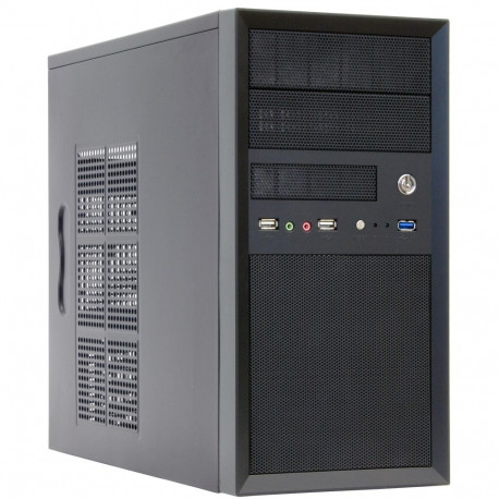 Case|CHIEFTEC|micro ATX|Black|Mini Tower|PC|Chieftec CT-01B-OP|CT-01B-OP