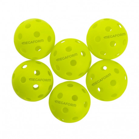 Pickleball pallid Spordas 7,3 cm, 23 grammi 6 tükki komplektis
