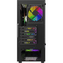 Computer Case - SAVIO Noctis Glass RGB Cube Micro ATX/ATX Black