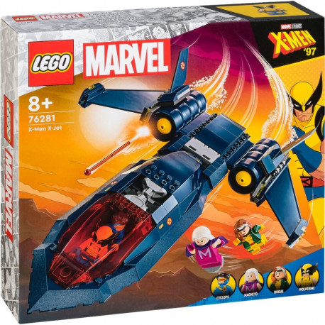 LEGO Marvel Super Heroes 76281 X-Jet X-mehed