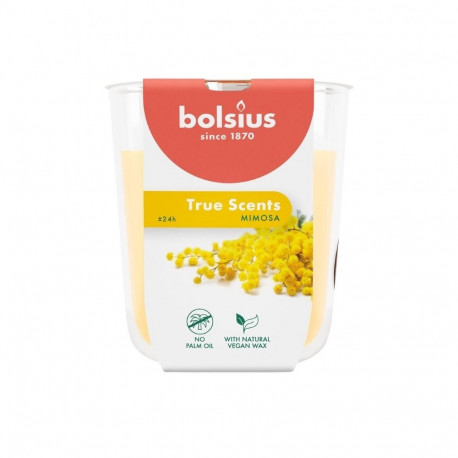 Bolsius True Scents Scented Candle 80x73mm Mimosa