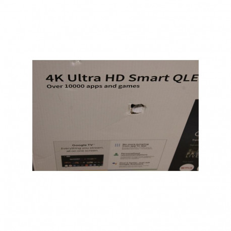 Sharp SALE OUT. 50HP6265E 50" (126cm) QLED 4K Ultra HD Google TV, Dolby Vision, Dolby Atmos, Central