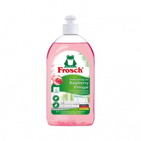 DISH SOAP FROSCH RASPBERRY SCENT 0.5L