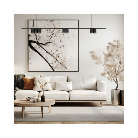 ripatsvalgusti PORI 7xGU10 ML0370 must