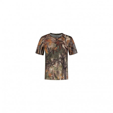 Stealth Gear T-shirt Short Sleeve Camo Forest Print size M