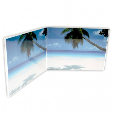 Zep Double Photo Frame 730264 Horizontal 2x 15x10 cm