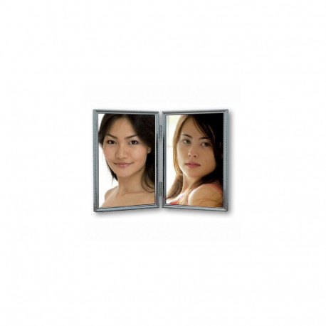 Zep Photo Frame 120DS04-4R Silver 2x 10x15 cm