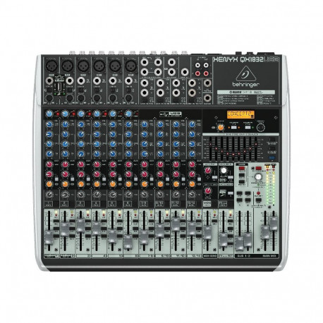 Behringer QX1832USB audio mixer 18 channels