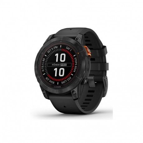 Garmin fēnix 7 Pro Solar Edition 3.3 cm (1.3") MIP 47 mm Digital 260 x 260 pixels Touchscreen Black,