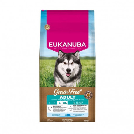 EUKANUBA Grain Free Adult Large Ocean Fish - dry dog food - 12kg