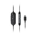 HEADPHONES WITH MICROPHONE CHAT USB