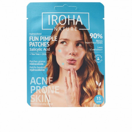 Facial patches Iroha FUN SOS GRANOS 15 Units