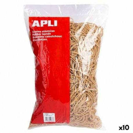 Elastikpaelad Apli Pruun 120 x 2 mm (10 Ühikut)