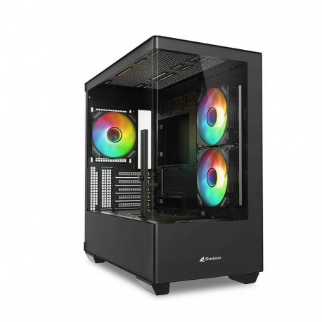 "Sharkoon ELITE SHARK CM100 (schwarz, Tempered Glass x 2)"