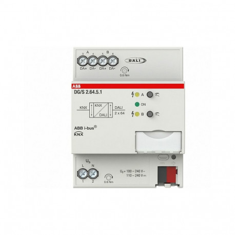 "ABB DG/S 2.64.5.1 DALI Gateway 2fach Premium REG 2CDG110274R0011"