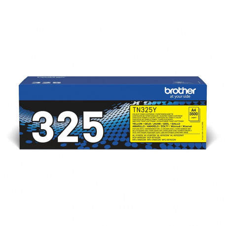 "Brother Toner TN-325Y Gelb bis zu 3.500 Seiten nach ISO 19798"