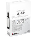 "2TB Kingston XS2000 USB 3.2 Gen2 Grau"