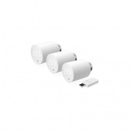 "Shelly Plug & Play ""3x Blu TRV & Blu Gateway Gen3"" Heizkörperthermostat + Gateway"